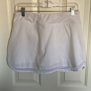 White Fila Skirt